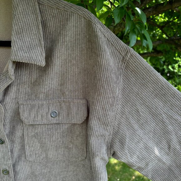 Corduroy Shacket - Size XL (Fits like an Oversized S/M) - Picture 1 of 5